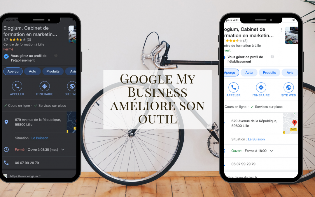 Google My Business améliore son outil