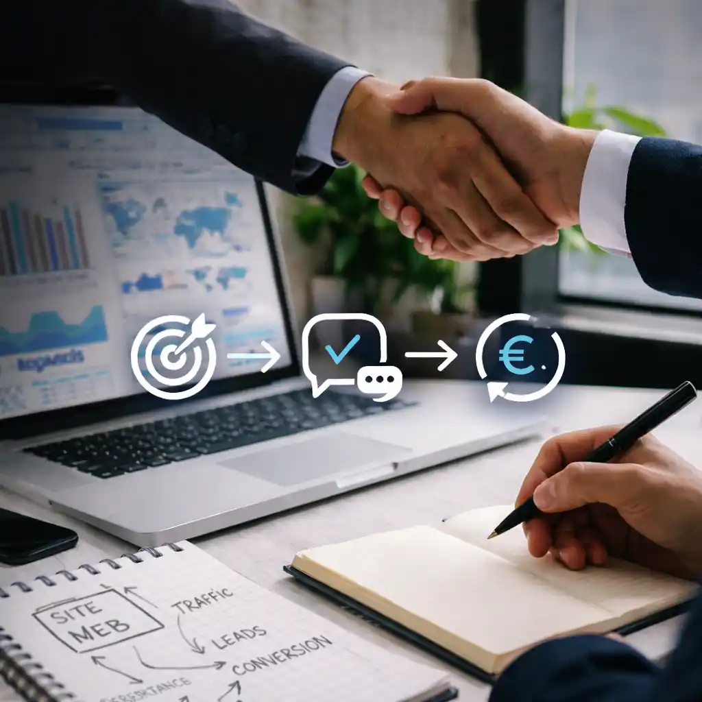 Construisez une présence en ligne qui attire, convainc et convertit.